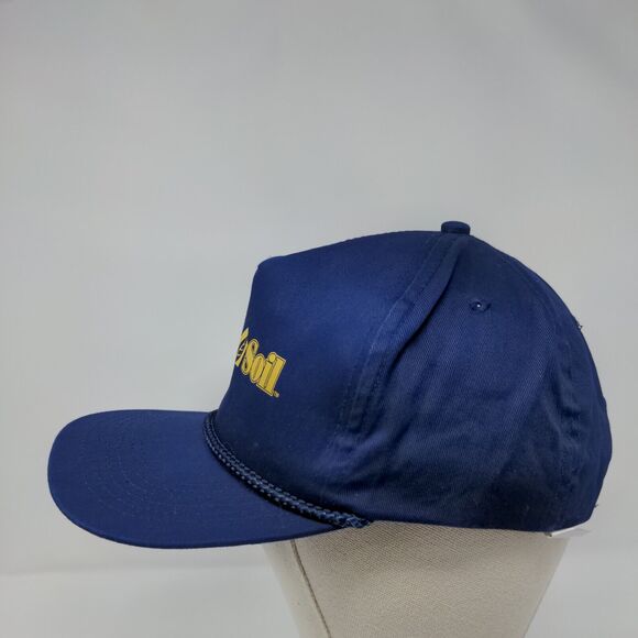 Penta Soil Snapback Rope Hat Blue OSFA Adjustable Solid Vent Holes - Picture 3 of 8